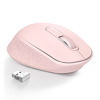 Picture of Wireless Mouse for Laptop, 2.4G Computer Mouse Wireless with Ergonomic Right-Hand Shape, Comfortable USB Cordless Mice for Small Hand and Kids, Chromebook, Mac, Windows, Pink