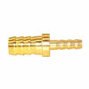 Picture of Beduan Brass Hose Barb Reducer, 5/16" to 3/16" Barb Hose ID, Reducing Barb Brabed Fitting Splicer Mender Union Air Water Fuel