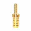 Picture of Beduan Brass Hose Barb Reducer, 5/16" to 3/16" Barb Hose ID, Reducing Barb Brabed Fitting Splicer Mender Union Air Water Fuel