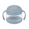 Picture of Ubbi Tweat No Spill Snack Container for Kids, BPA-Free, Toddler Snack Container, Cloudy Blue