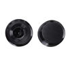 Picture of Aluminum 1/4" NPT Male Socket Allen Head Pipe Plugs, Black, Pack of 2