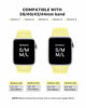 Picture of Sport Band Compatible for Apple Watch Band 40mm 38mm, EXCHAR Soft Silicone Band Replacement Wrist Strap for iWatch Series 5/4/3/2/1