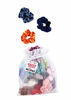 Picture of Scünci "The Original Scrunchie" Set of 20 Glam, Colorful Velvet Scrunchies in a Convenient Drawstring Storage Bag