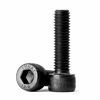 Picture of M8-1.25 x 50mm Socket Head Cap Screws, 12.9 Grade Alloy Steel, Allen Socket Drive, Black Oxide Finish, Full Thread, Quantity 10