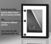 Picture of Americanflat 6x8 Picture Frame in Black - Displays 4x6 With Mat and 6x8 Without Mat - Horizontal and Vertical Formats for Wall and Tabletop