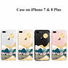 Picture of Unov Case for iPhone 8 Plus Clear with Design Embossed Pattern TPU Soft Bumper Shock Absorption Slim Protective Case for iPhone 7 Plus iPhone 8 Plus 5.5 Inch(Sierra Mountains)