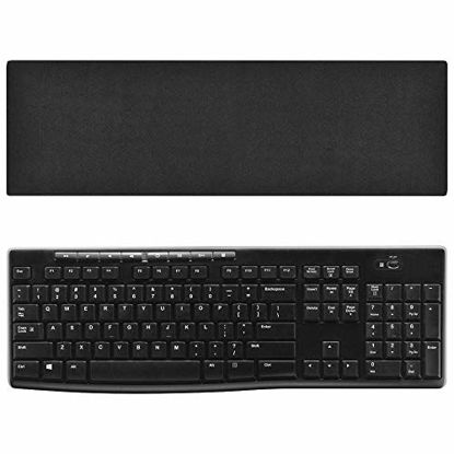 Picture of Case Star Stretchable Computer Keyboard Dust Cover for Logitech MK120,MK275, MK270 MK345 Rapoo V500PR0 Razer Dell KB216 KM117 Keyboard Dust Cover (M- Keyboard dust Cover)