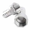 Picture of Beduan Stainless Steel 1" Hose Barb to 3/4" Female Home Brew Water Air Fuel Gas