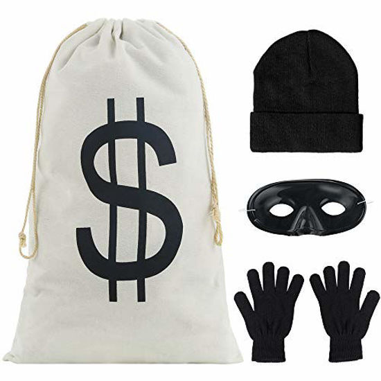Canvas Money Bags For Party, Costume Money Bag Prop With Dollar Sign, X  Inches Money Sacks For Halloween Bank Robber Pirate Cowboy Cosplay Theme |  idusem.idu.edu.tr