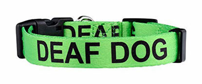 Picture of Native Pup Deaf Dog Collar| Hard of Hearing Warning| (Medium)