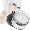 Picture of White Hair Color Dye,Temporary Hair Wax Natural Hairstyle Wax Hair Paint for Men and Women,White Hair Dye Suitable for Parties,Cosplay and Halloween(White)