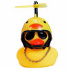 Picture of wonuu Rubber Duck Car Decorations Cute Yellow Duck Car Dashboard Ornaments with Propeller (W-Chicken)