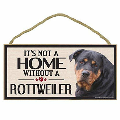 Picture of Imagine This Wood Sign for Rottweiler Dog Breeds