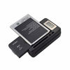 Picture of Universal LCD Battery Charger, Travel chargering for Samsung Galaxy S3 S4 S5 Note 2 3 4, Edge, Mega, LG, Huawei, HTC, ZTE, etc