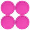 Picture of Pyrex 7201-PC Pink Food Storage Replacement Lid Covers - 4 Pack