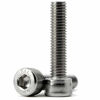 Picture of M6-1.0 x 40mm Socket Head Cap Screws Metric, Allen Socket Drive, 304 Stainless Steel (A2-70), Full Thread, Bright Finish, Machine Thread, Quantity 25