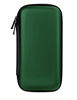 Picture of iMangoo Shockproof Carrying Case Hard Protective EVA Case Impact Resistant Travel 12000mAh Bank Pouch Bag USB Cable Organizer Earbud Sleeve Pocket Accessory Smooth Coating Zipper Wallet Midnight Green