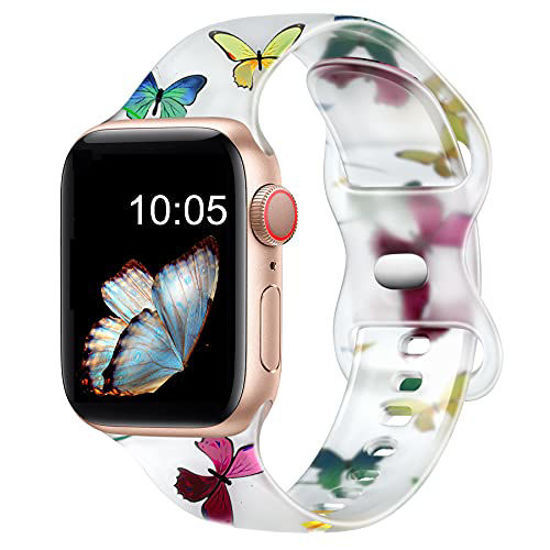 GetUSCart Witzon Cute Transparent Bands Compatible with Apple