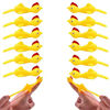 Picture of HYCSC Slingshot Chicken Rubber Chicken Set - 12 Pcs Flick Chicken Novelty Gifts , Funny Flying Chicken Stress Relief Toys