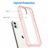 Picture of JETech Case Compatible iPhone 11, 6.1-Inch, Shockproof Bumper Cover, Anti-Scratch Clear Back (Rose Gold)