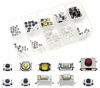 Picture of QTETAK 200 Pcs 10 Value Micro Momentary Tactile Push Button Switch Tact Assortment Kit