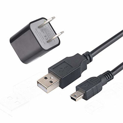 Picture of Charging Data Cable & Charger for TI-84 Plus, TI-84 Plus CE, TI 89 Titanium, TI Nspire CX/TI Nspire CX CAS Graphing Calculators