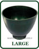 Picture of Dental Lab Mixing Bowl Flexible Alginate and Stone Large Dark Green Flexi