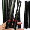 Picture of 2PC Roll Wrapped Carbon Fiber Tube Glossy Surface 8mm 10mm 12m 14mm 16mm 18mm 20mm 22mm (68170mm)