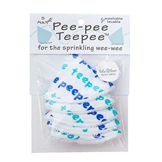 Picture of Pee-Pee Teepee Text White - Cello Bag