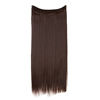 Picture of Secret Halo Hair Extensions Straight Chestnut Brown Long Synthetic Hairpieces 22 Inch 4.2 Oz Invisible Wire Headband for Women Heat Resistant Fiber No Clip SARLA