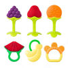 Picture of Baby Teething Toys,BPA Free Silicone Fruit teethers for 0-6, 6-12 Months Babies Natural Organic Freezer Safe for Infants and Toddlers (6 Pack)