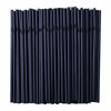 Picture of 500 Pcs Black Disposable Plastic Flexible Straws.(0.23'' diameter and 7.7" long)