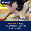 Picture of Vitakraft PurrSticks Chicken with Salmon Recipe High-Meat Content Treat Sticks for Cats - 24 Pack, Deliciously Tender, Easy on Teeth