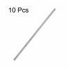 Picture of uxcell 4mm x 250mm 304 Stainless Steel Solid Round Rod for DIY Craft - 10pcs