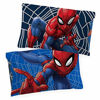 Picture of Jay Franco Marvel Spiderman Web Sides 1 Single Reversible Pillowcase - Double-Sided Kids Super Soft Bedding (Official Marvel Product)