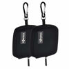 Picture of CM Pack of 2 Mini Pouch Case Bag Small Travel Storage Carrying Bag Compatible with MagSafe Power Adapter, Laptop Accessories Cables, Cords, USB Drives, Earphones