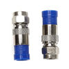 Picture of TLS.Eagle RG6 Compression F Type Straight Antenna Cable Connector Coax Adapter Pack of 20