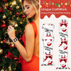 Picture of Christmas Watch Band Compatible with Apple Watch Band 42mm 44mm 45mm iWatch SE Series 7 6 5 4 3 2 1, Santa Claus Strap Wristband, Soft Sport Replacement Strap Band for Girls