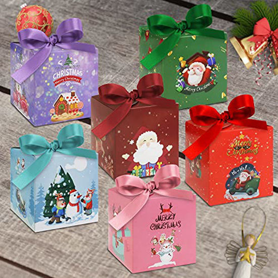 Amazon.com: Joyful Start Christmas Bags for Gifts Small 18PCS Christmas  Goodie Bags Small Christmas Gift Bags Small Holiday Gift Bags Christmas Gift  Bags Bulk Small Size : Health & Household
