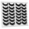 Picture of Wiwoseo False Eyelashes Full Fluffy Volume Wispy Faux Mink Lashes Short for Small Eyes 14 Pairs Pack