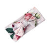 Picture of Galabloomer Newborn Receiving Blanket Headband Set Baby Flower Rose Swaddle with Big Bow (Nostalgia Rose)