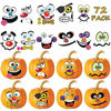 Picture of Halloween Pumpkin Decorating Stickers, 72 Packs Make Your Own Small Pumpkin Stickers in 36 Sheets Halloween Crafts for Toddlers Kids Birthday Halloween Party Supplies Trick or Treat Party Game Favors