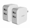 Picture of USB Wall Charger, Vogek 2-Pack 4.8A 24W Dual Port USB Wall Charger Universal Power Adapter Compatible with Samsung Galaxy, LG, HTC, Moto, Kindle, MP3, Bluetooth Speaker Headset and More