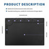 Picture of HTM-201 Black Silicone Repair Mat Heat Resistant Magnetic Electronic Repair Mat ESD Mat for Soldering, Electronics, Computer Repair Etc