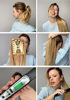 Picture of PRETTYSHOP Hairpiece Ponytail Clip on Extension Long hair smooth Heat-Resisting 27" blond mix # 27H613 H166