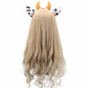 Picture of Plush Cow Ears and Horns Headband-Halloween Christmas Festival Theme Party Animal Cosplay Costume Headbands