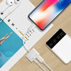 Picture of Headphone Adapter for iPhone 11 Pro 3.5mm Jack Car Charger Aux Converter Splitter Charge & Audio Cables 2 in 1 for iPhone 12/7/7 Plus/8/X/10/Xr/Xs/Music Dongle Earphone Adaptor Support All System