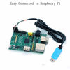 Picture of LGDehome PL2303TA USB to TTL Serial Cable Windows 8 Supported Debug Cable for Raspberry Pi USB Programming (Pack of 3)