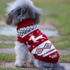 Picture of Vehomy Dog Christmas Sweaters Pet Winter Knitwear Xmas Clothes Classic Warm Coats Reindeer Snowflake Argyle Sweater for Kitty Puppy Cat-XL