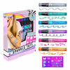 Picture of Fashion Angels Sparkle Tats Body Art Set - Temporary Tattoo Pens, Washable & Shimmery Tattoo Body Ink, 6 Tattoo Body Markers Set with Stencil Stickers for Kids 8+, Multi (12674)